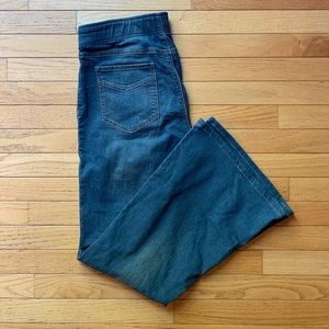 Free people wide leg stretch jeans